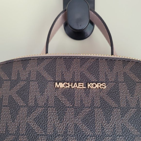 Michael Kors MK Logo Backpack Casual Brown main image 13